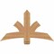 Ekena Millwork Davenport Timber Gable Bracket, Western Red Cedar, 48"W x 28"H x 1 1/2"D x 5 1/2"F, 14/12 Pitch GBW048X28X0206DAV00SWR - alternate 1